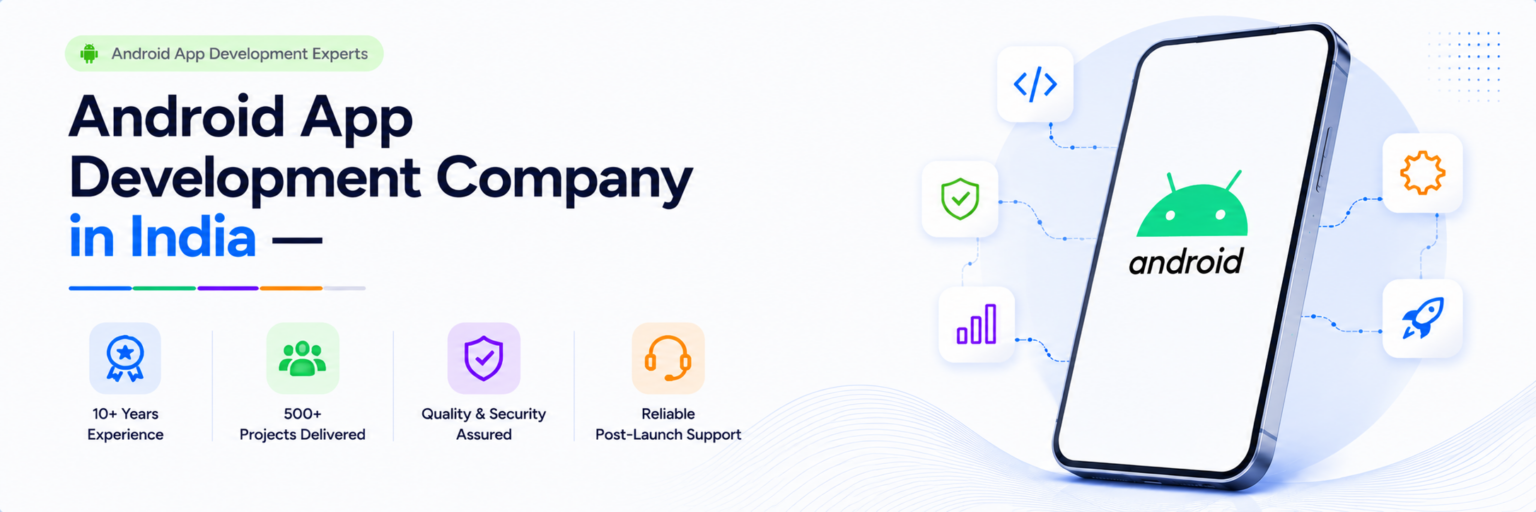 Android app development company in India — Ahom Technologies