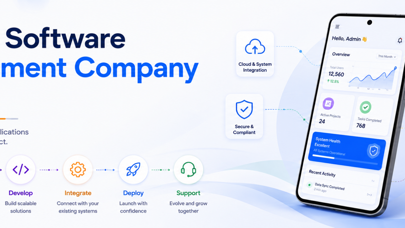 Android software development company in India — Ahom Technologies