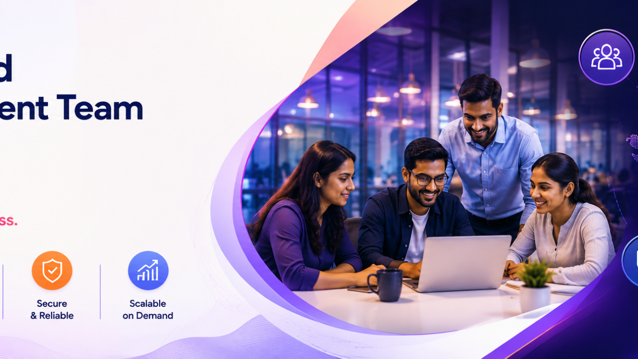 Dedicated development team in India — Ahom Technologies