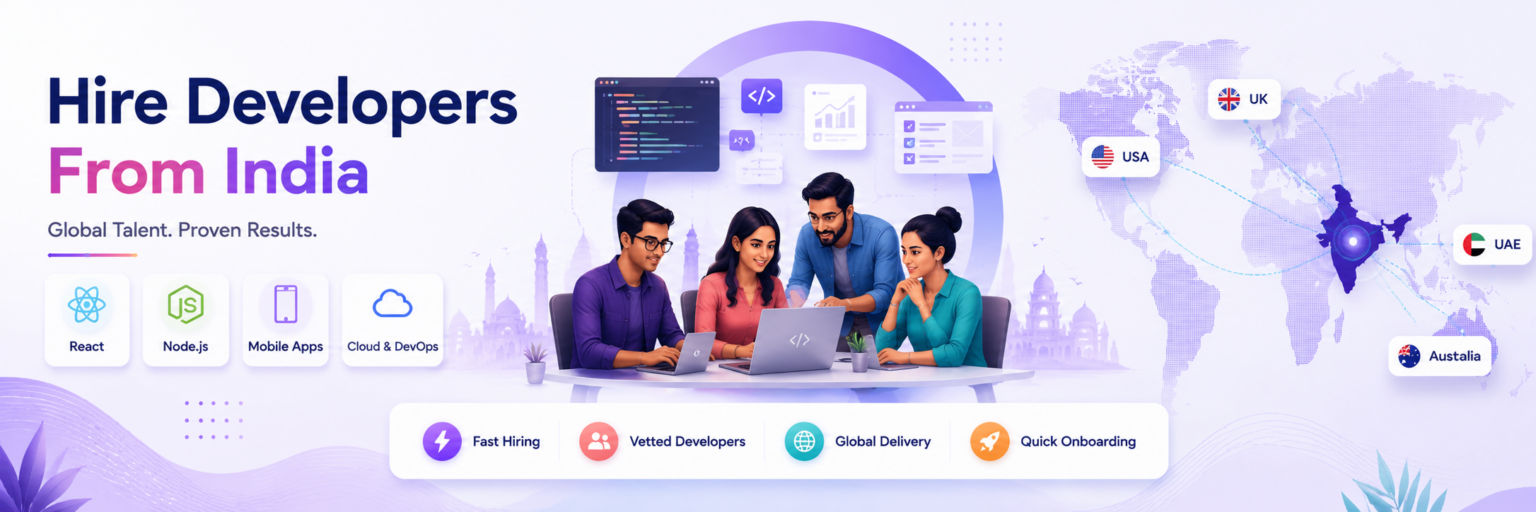 Hire developers from India - Ahom Technologies