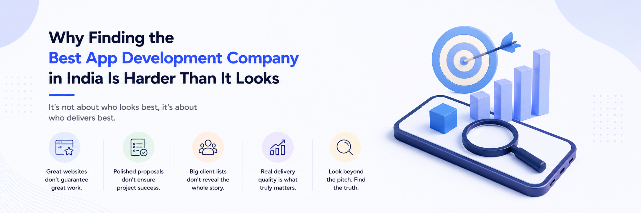Why finding the best app development company in India is harder than it looks