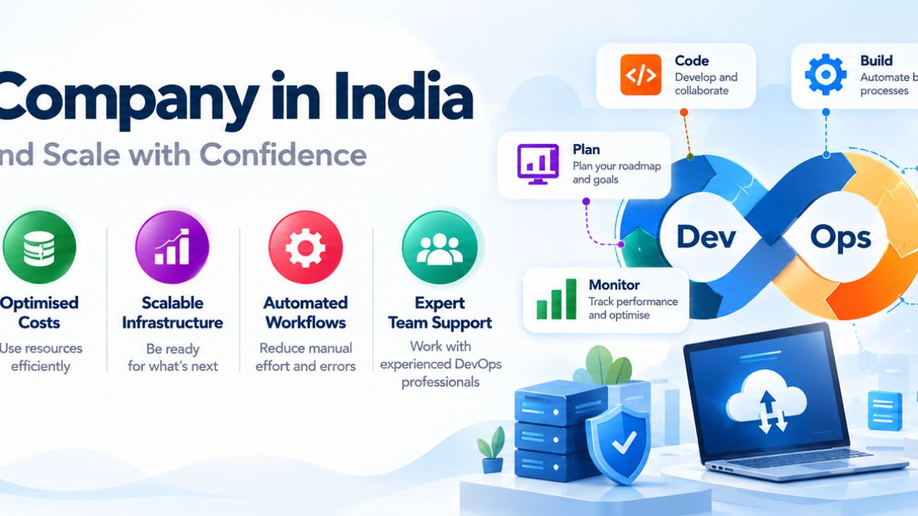 DevOps company in India - Ahom Technologies