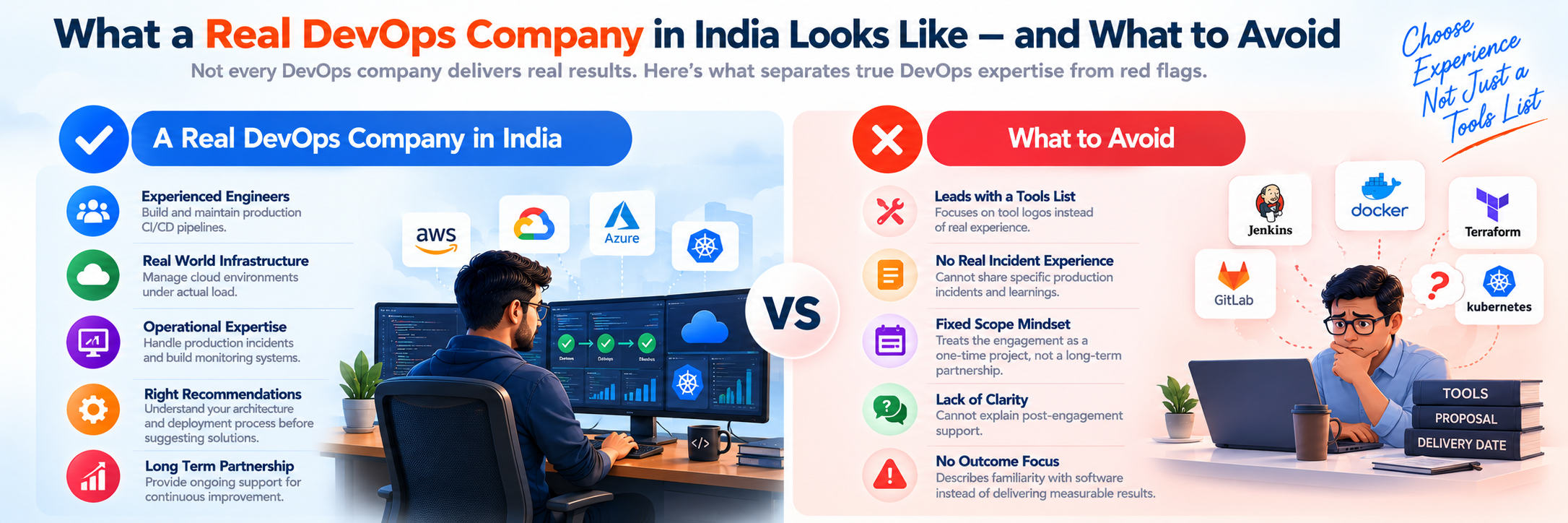 What a real DevOps company in India looks like and what to avoid 