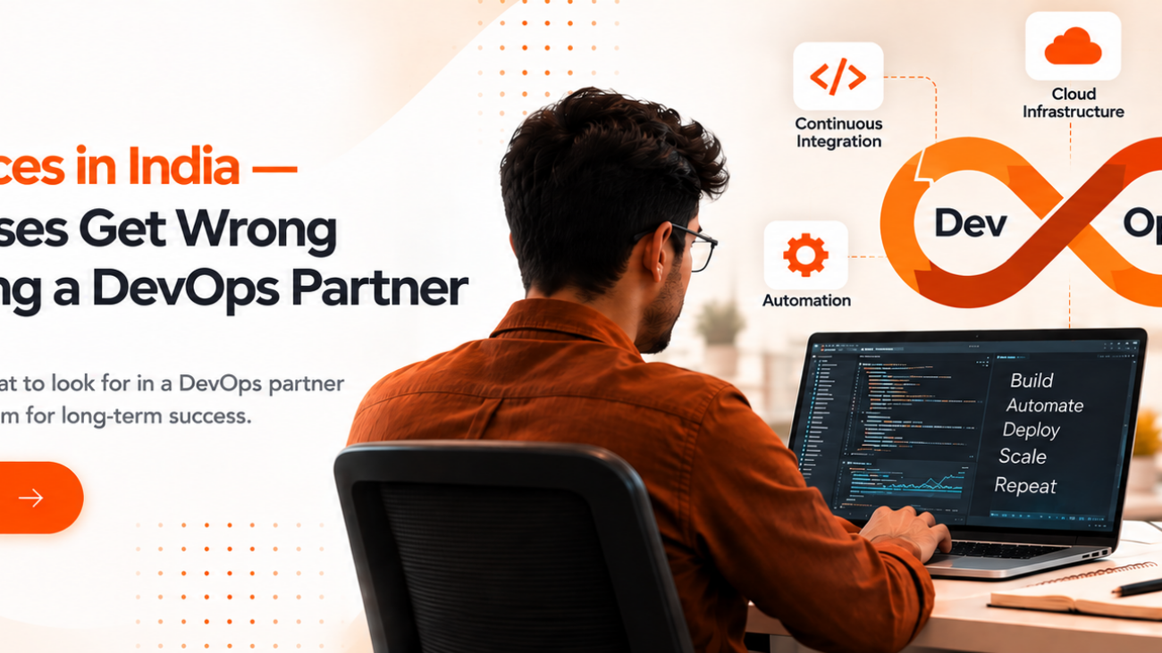 DevOps services in India — Ahom Technologies