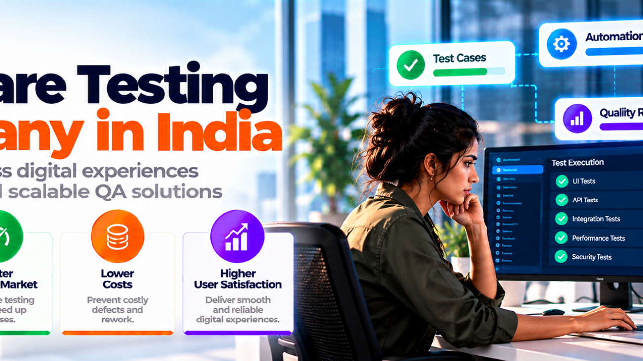 Software testing company in India — Ahom Technologies