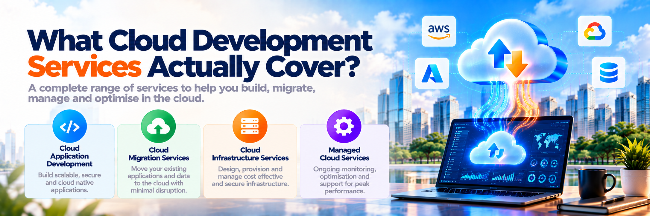 What cloud development services actually cover — full scope explained 