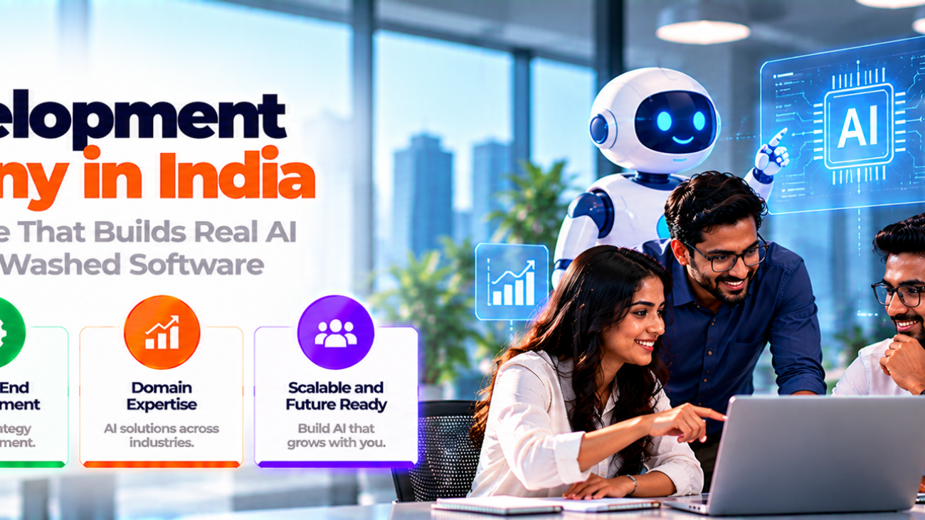 AI development company in India — Ahom Technologies