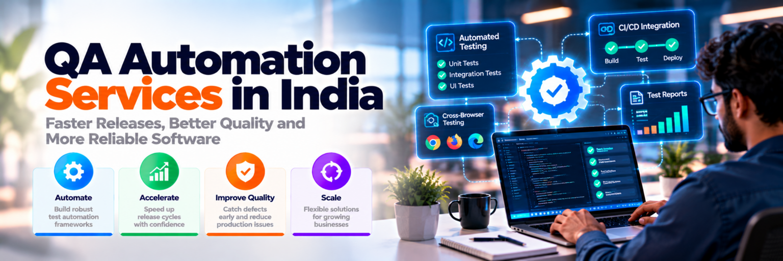 QA automation services in India — Ahom Technologies