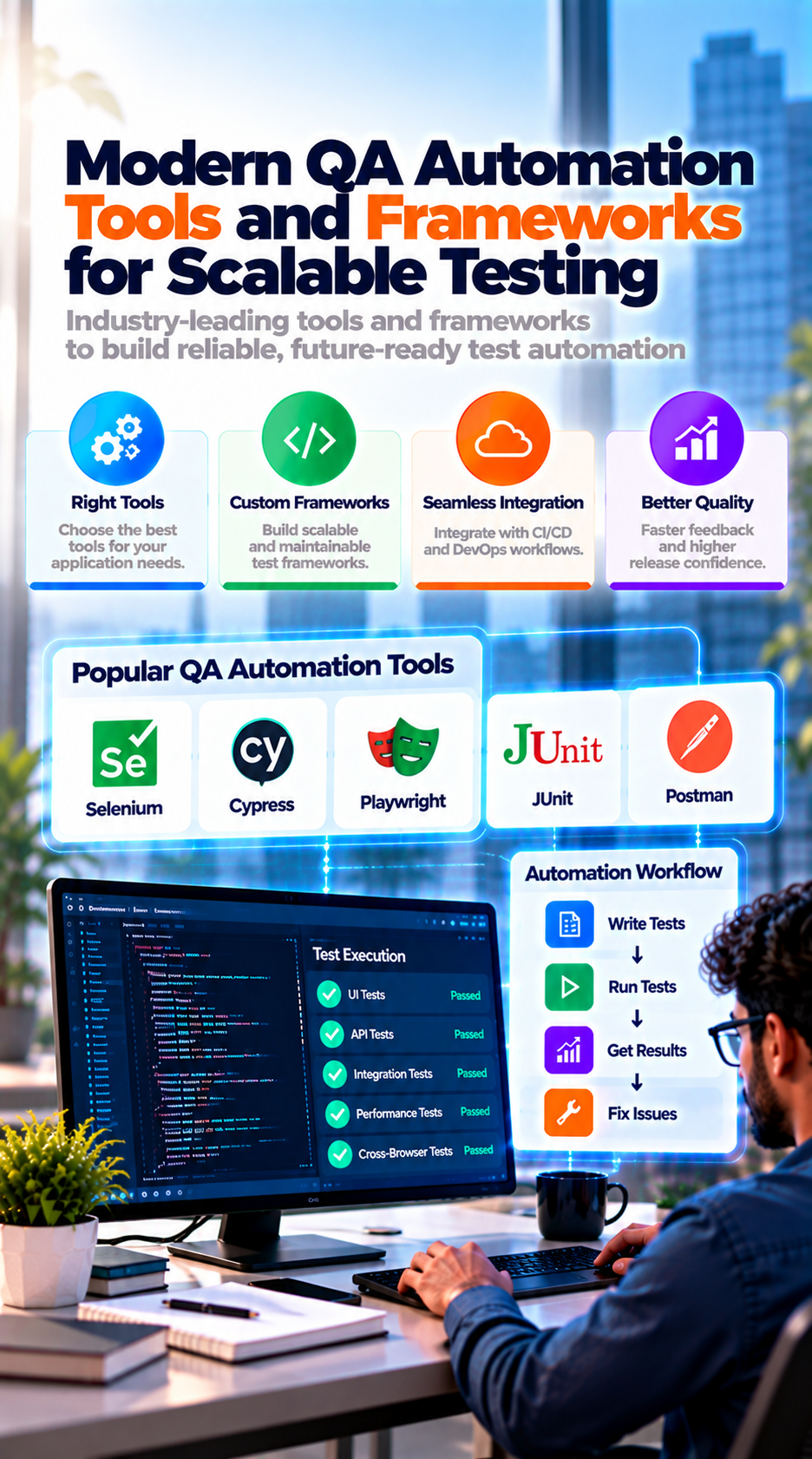 QA automation tools that define professional testing in 2025