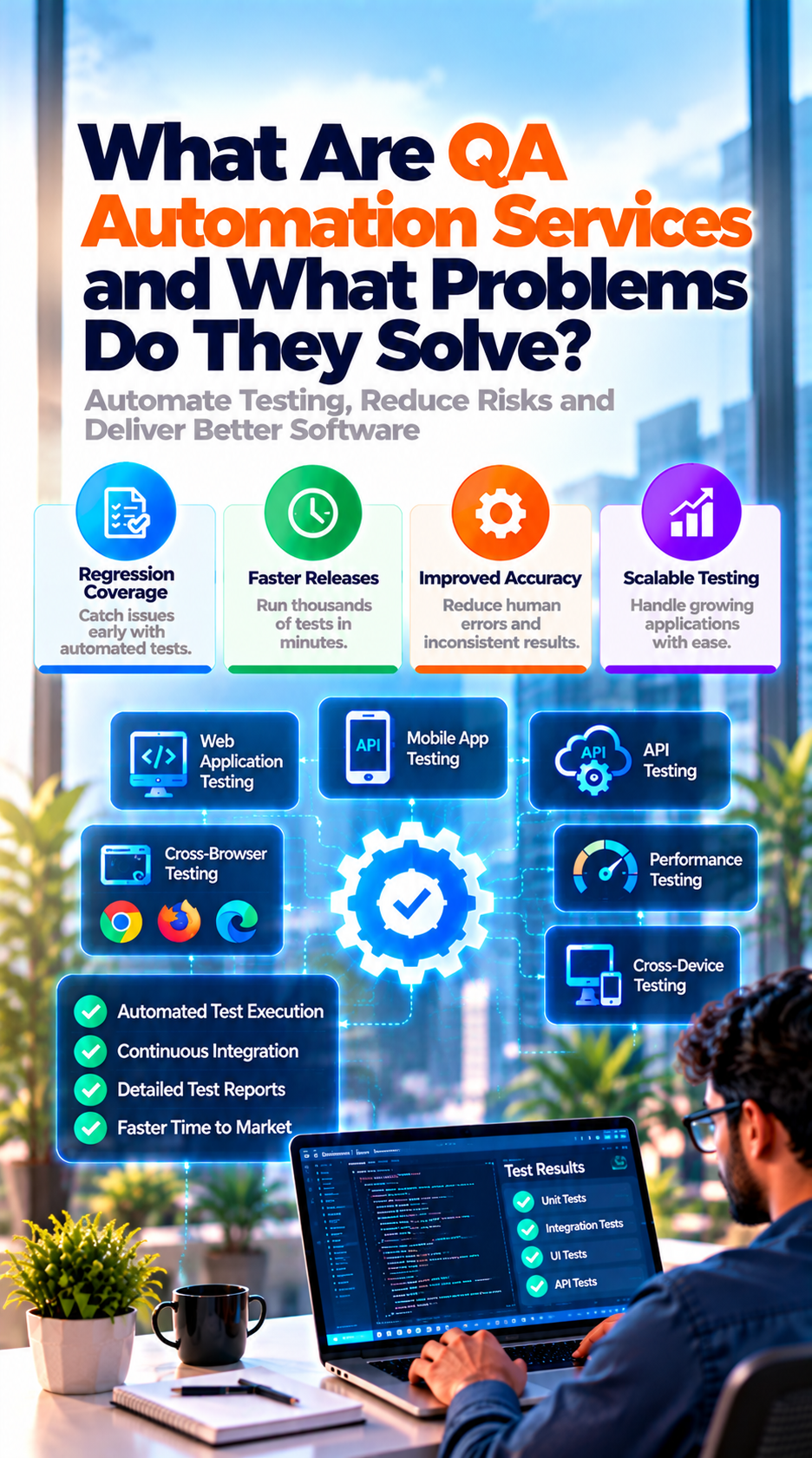What QA automation services are and what problems they solve